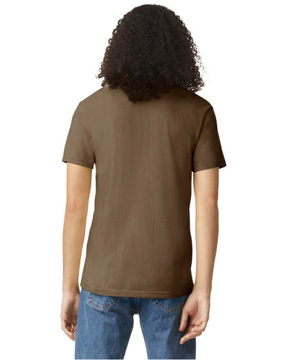 Unisex CVC T-Shirt - Heather Army