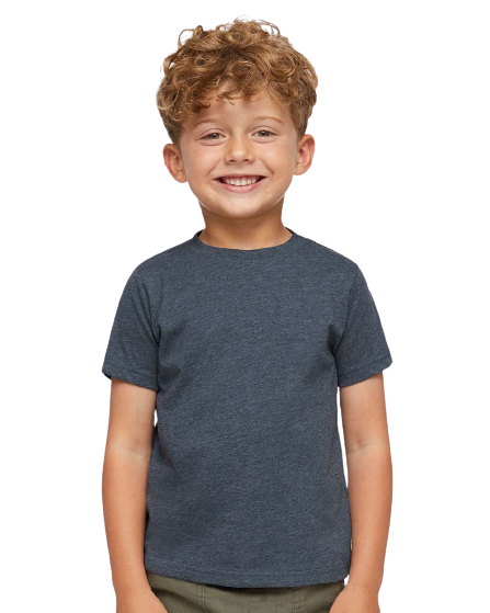 Toddler Fine Jersey T-Shirt - Vintage Denim
