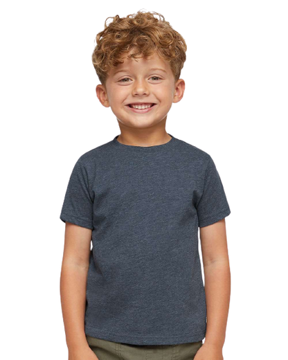 Toddler Fine Jersey T-Shirt - Vintage Denim