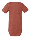 BELLA + CANVAS 100B Heather Mauve — back