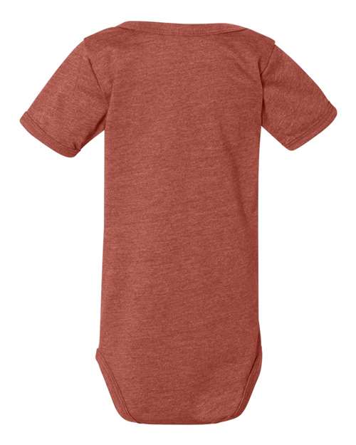 BELLA + CANVAS 100B Heather Mauve — back