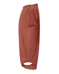 BELLA + CANVAS 100B Heather Mauve — direct side