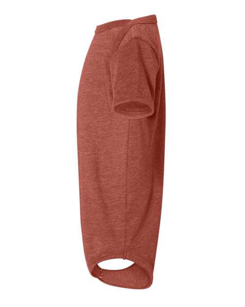 BELLA + CANVAS 100B Heather Mauve — direct side