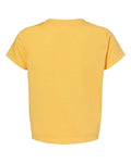 BELLA + CANVAS 3001T Heather Yellow Gold — back