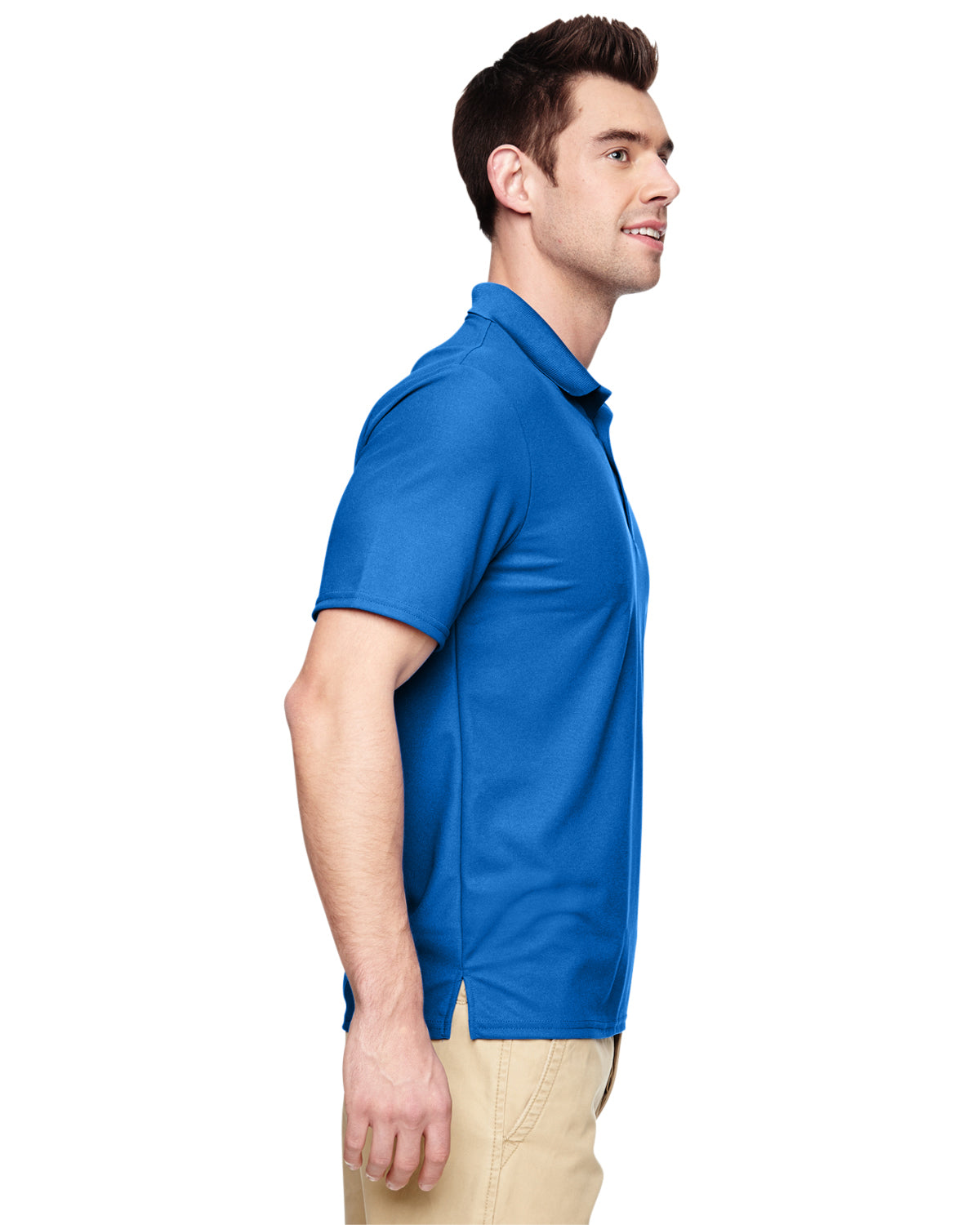 Unisex Performance® Double Piqué Polo - Royal