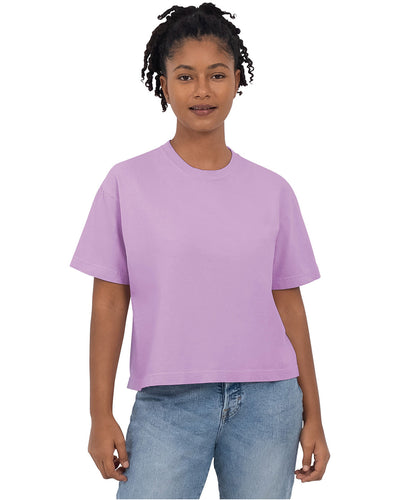 Heavyweight Women's Boxy Tee - Orchid