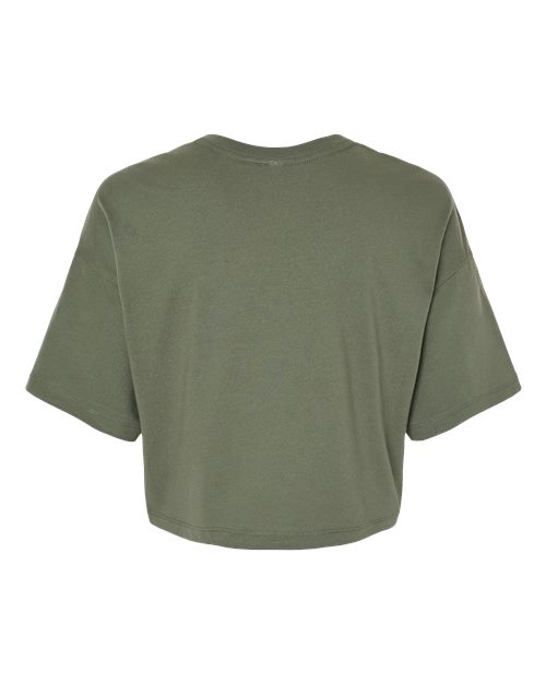 BELLA + CANVAS 6482 Military Green — back