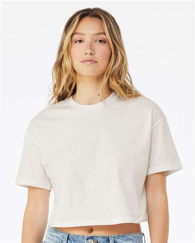 BELLA + CANVAS 6482 Vintage White — on model front