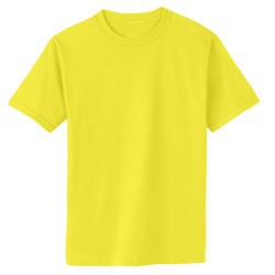 Unisex 100% Cotton T-Shirt - Yellow