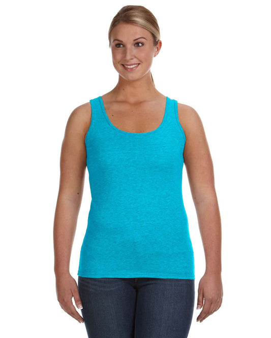 Women's Lightweight Tank - Caribbean Blue