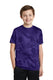 Sport-Tek YST370 - Youth CamoHex Tee - Purple