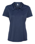 Women's Performance 3-Button Sport Shirt - Heather Navy