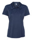 All Sport W1809 - Women's Performance 3-Button Sport Shirt - Heather Navy