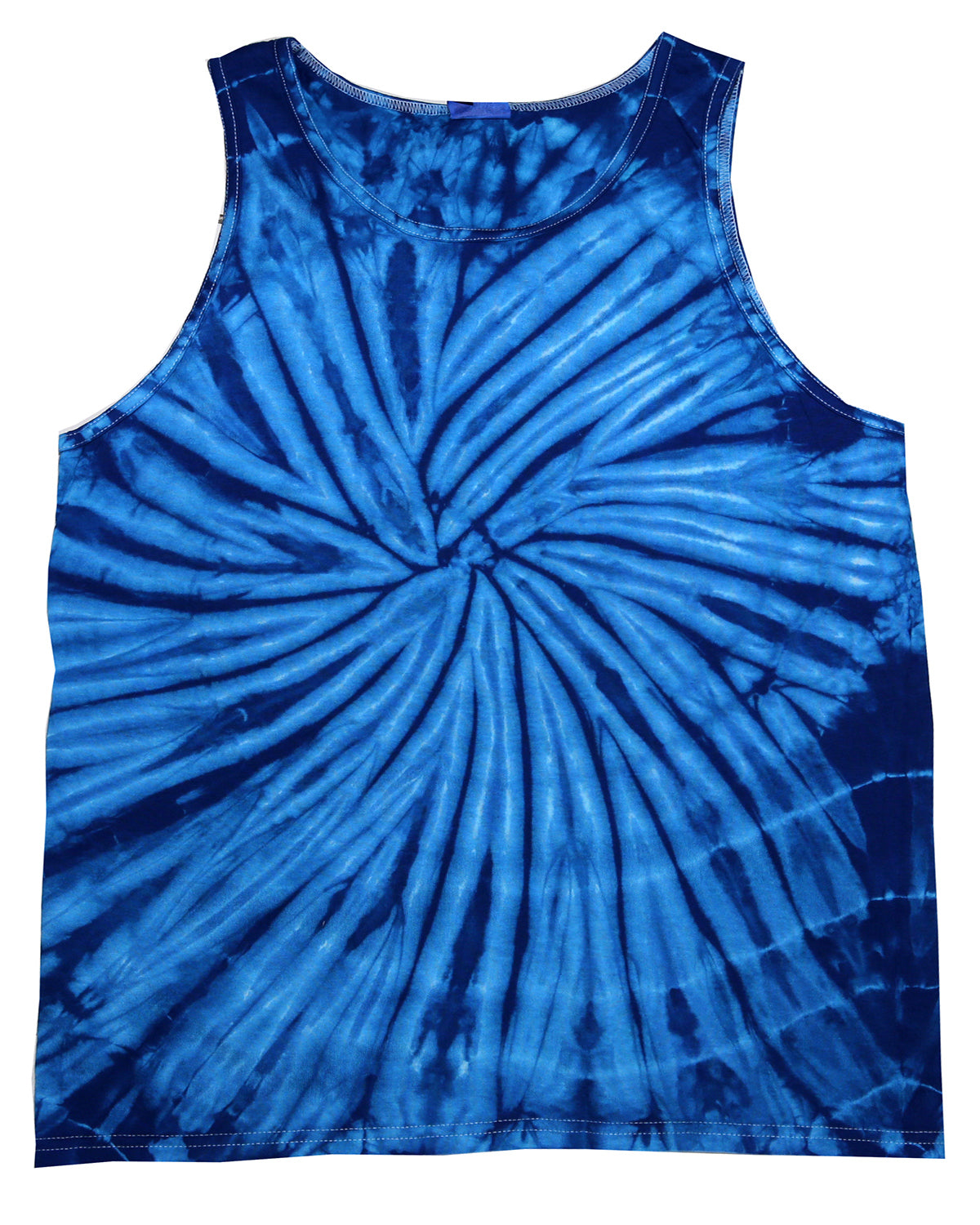 Unisex 100% Cotton Tank Top - Spider Royal