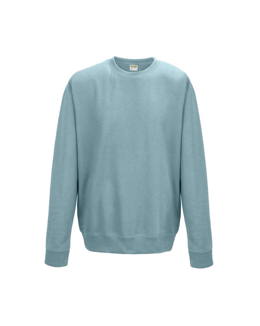 Unisex 80/20 Midweight College Crewneck Sweatshirt - Sky Blue