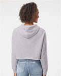 Independent Trading Co. AFX64CRP Grey Heather — on model back