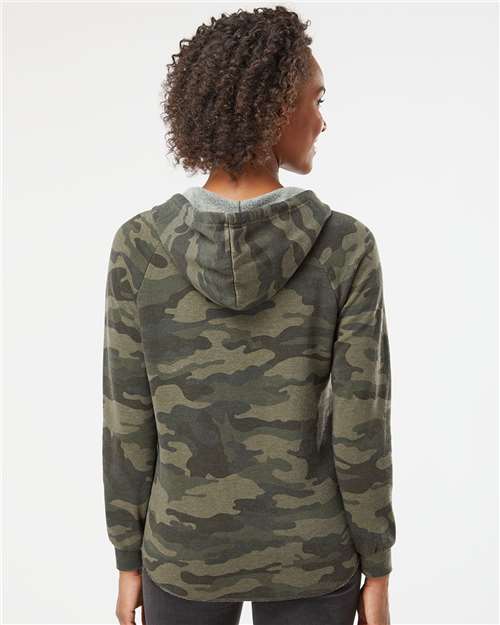 Independent Trading Co. PRM2500 Forest Camo Heather — on model back
