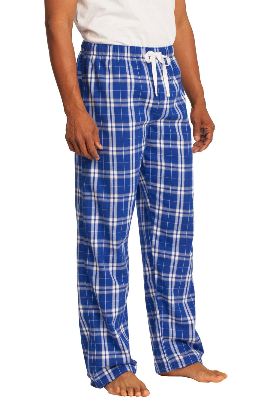 Unisex Flannel Plaid Pant - Deep Royal
