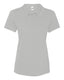 All Sport W1709 - Women's Performance 3-Button Mesh Sport Shirt - Sport Silver