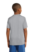 Youth PosiCharge Competitor Tee - Silver