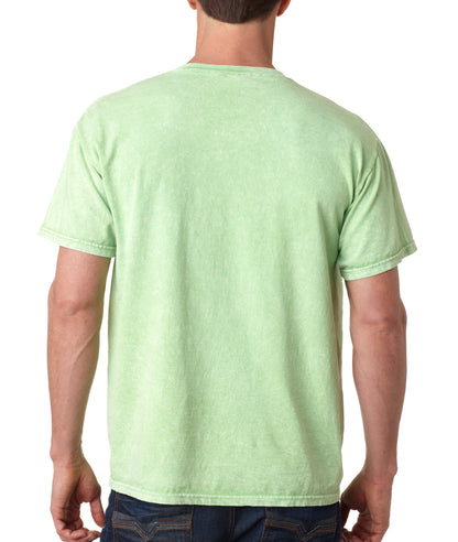 Unisex 100% Cotton Vintage Wash T-Shirt - Mineral Lime