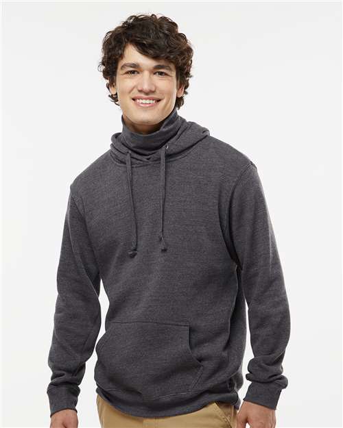 J. America 8879 Black Heather — on model front