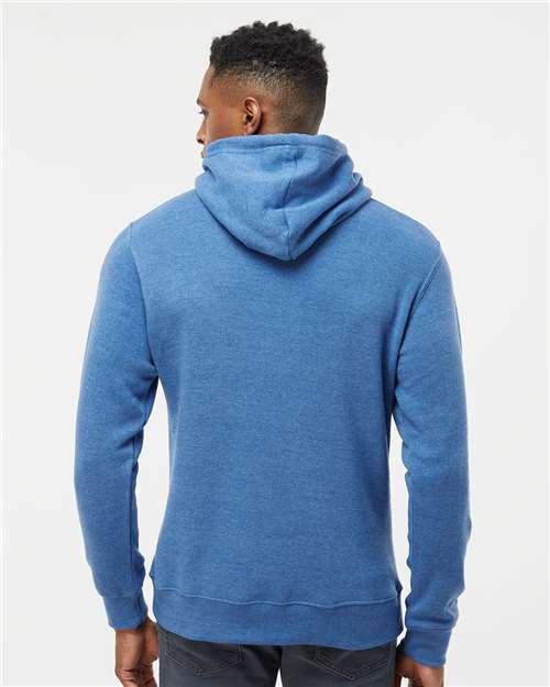 J. America 8879 Cool Royal Heather — on model back