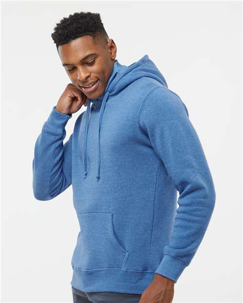 J. America 8879 Cool Royal Heather — on model side