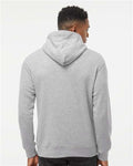 J. America 8879 Grey Heather — on model back