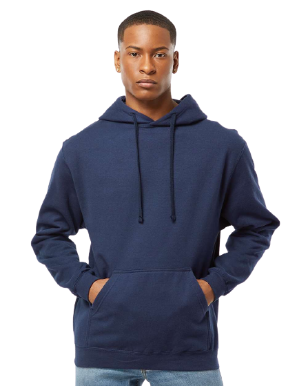 Unisex Fleece Pullover Hoodie - Navy