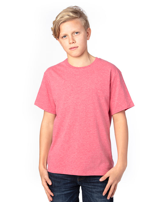 Youth Ultimate T-Shirt - Red Heather