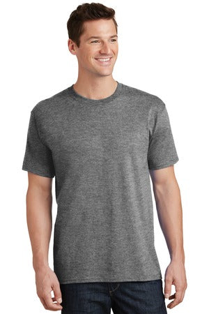 Unisex Core Cotton Tee - Graphite Heather