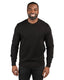 Threadfast Apparel 320C - Unisex Ultimate Crewneck Sweatshirt - Black