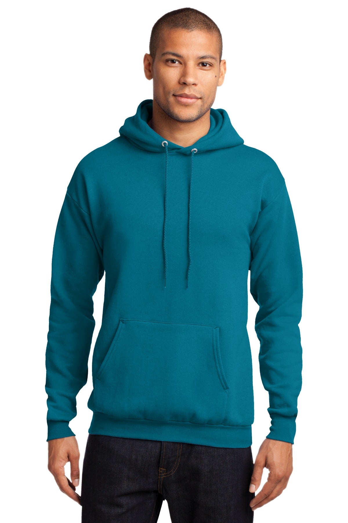 Unisex Core Fleece Pullover Hoodie - Teal