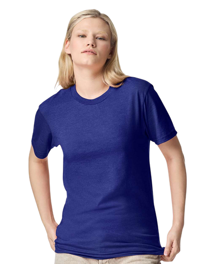 Unisex CVC T-Shirt - Heather Lapis