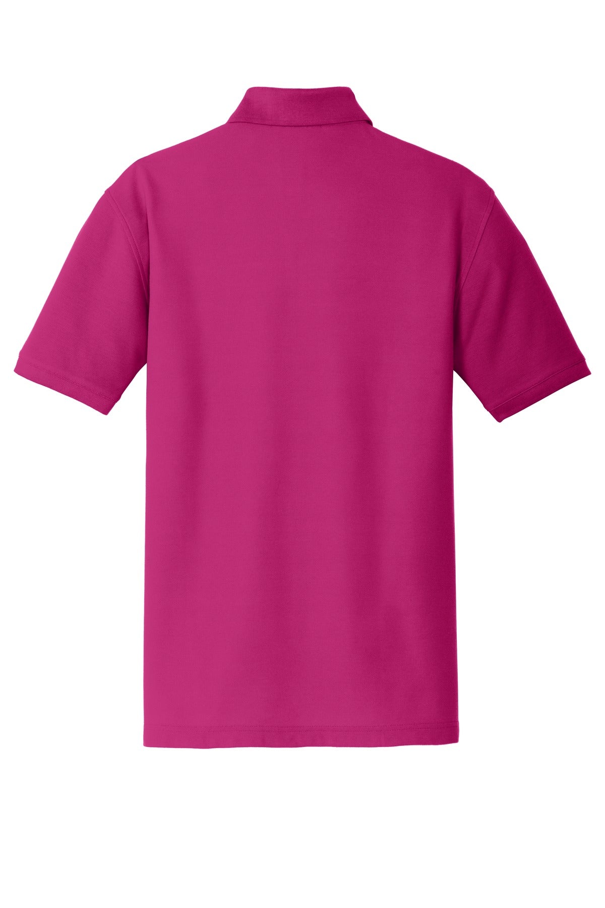 Unisex Core Classic Pique Polo - Pink Azalea