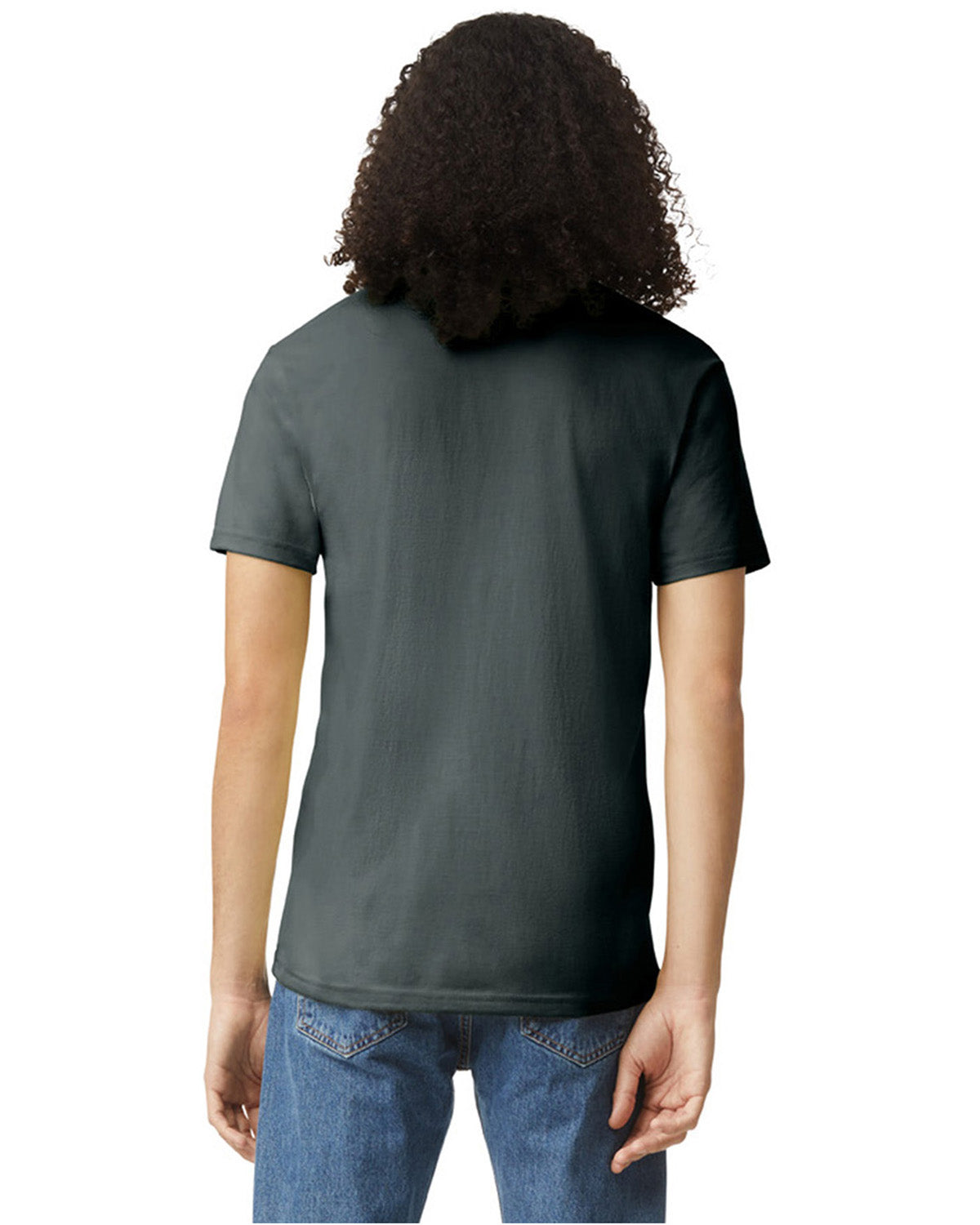 Unisex CVC T-Shirt - Heather Charcoal