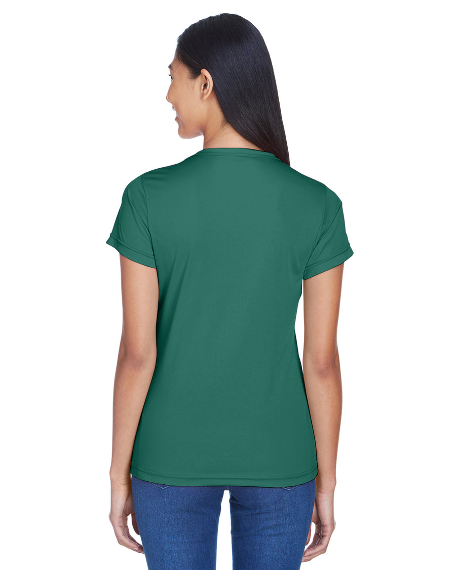 Women's Cool & Dry Sport Performance Interlock T-Shirt - Forest Green