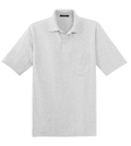 Unisex SpotShield��� Pocket Jersey Polo - Ash