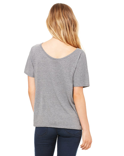 Women's Slouchy T-Shirt - Gray Triblend