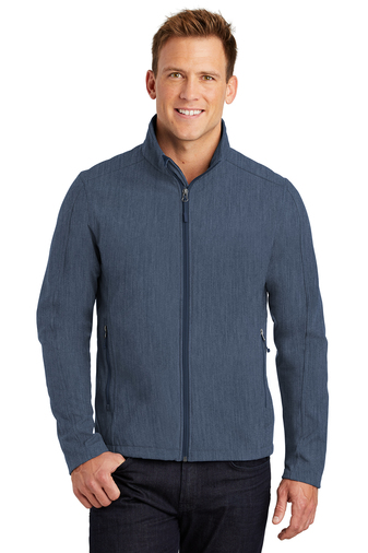 Unisex Core Soft Shell Jacket - Navy Heather