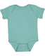 Rabbit Skins 4400 - Infant Baby Rib Bodysuit - Saltwater