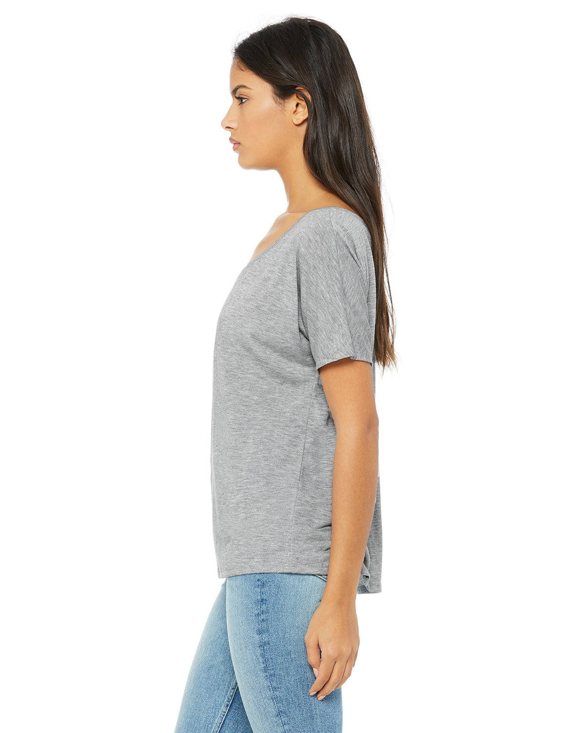 Women's Slouchy T-Shirt - Heather Athletic
