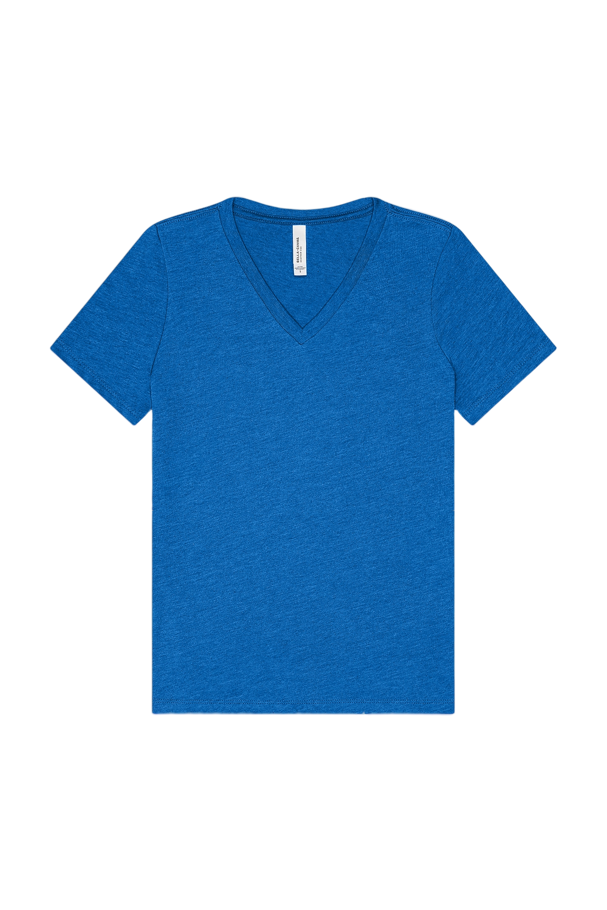 Women's Relaxed Jersey V-Neck T-Shirt - True Royal Triblend