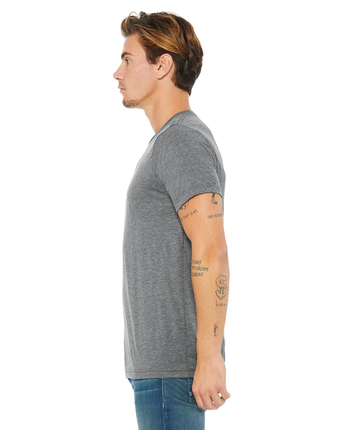 Unisex Triblend T-Shirt - Gray Triblend