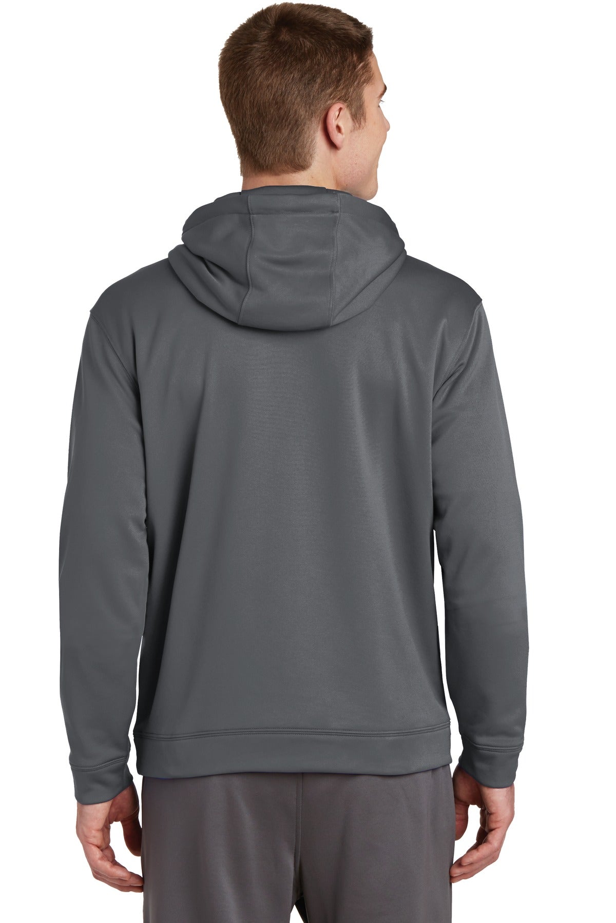 Sport-Wick Fleece Hooded Pullover - Dark Smoke Gray