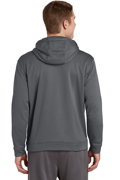 Sport-Wick Fleece Hooded Pullover - Dark Smoke Gray