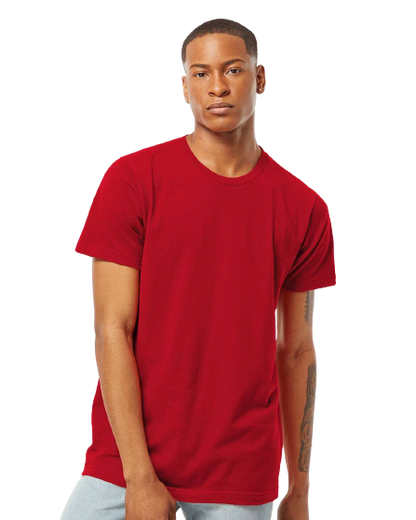 Unisex Fine Jersey Tee - Cardinal