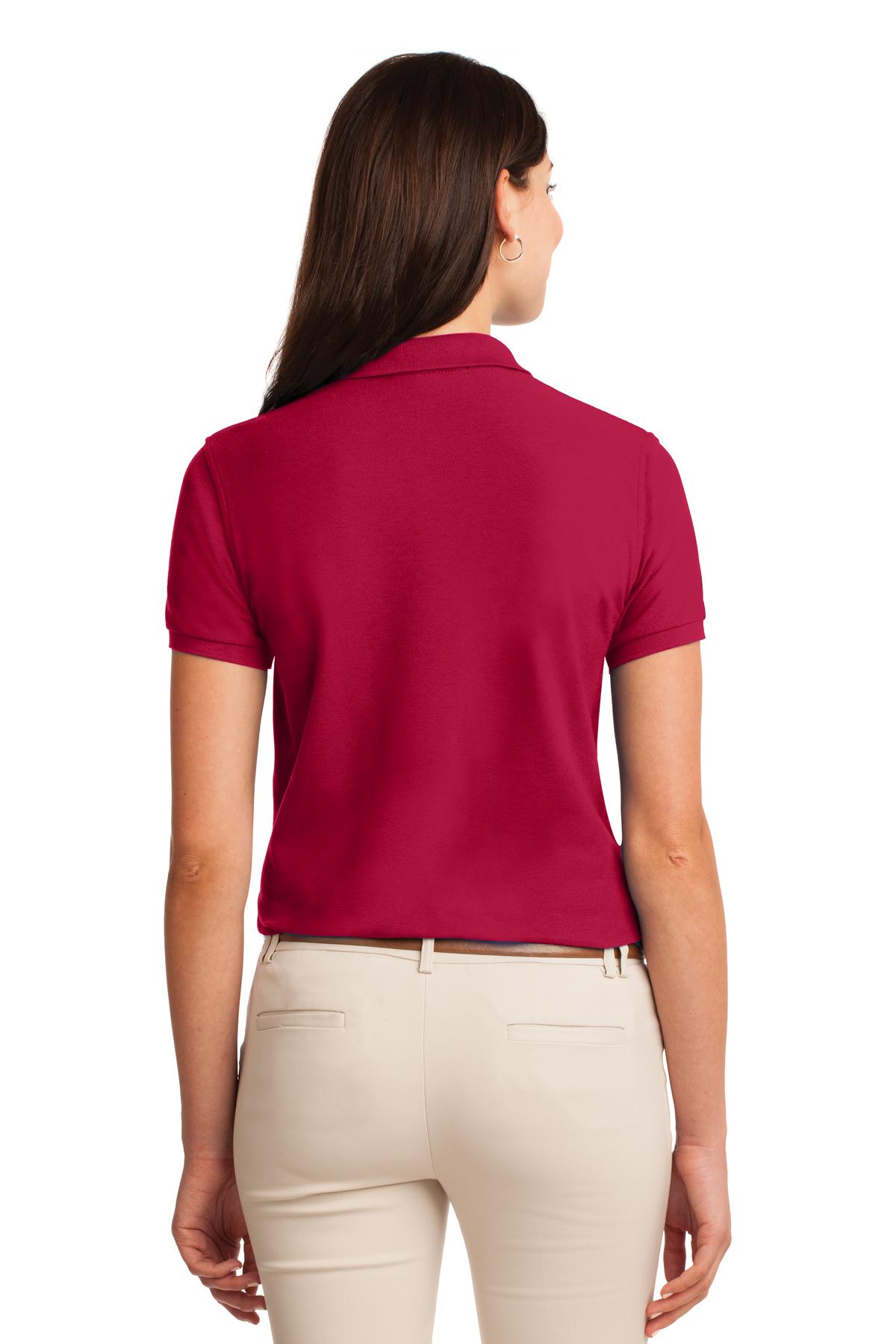 Women's Silk Touch Polo - Red