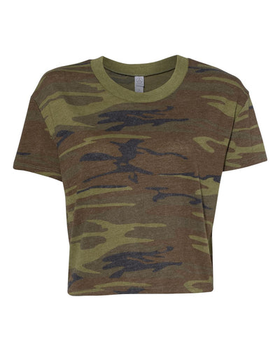 Women's Headliner Cropped T-Shirt - Camo